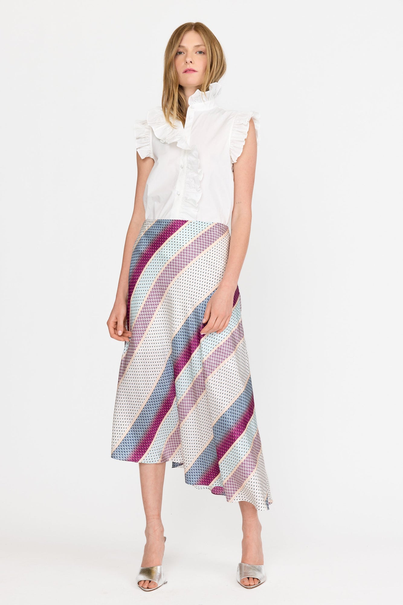 Josie Skirt | Coastal Stripe