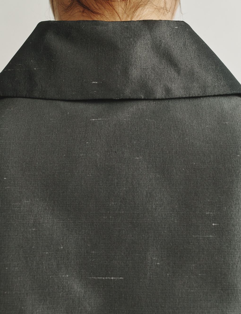 Womens | The Barrett Jacket In Silk Shantung | Charcoal