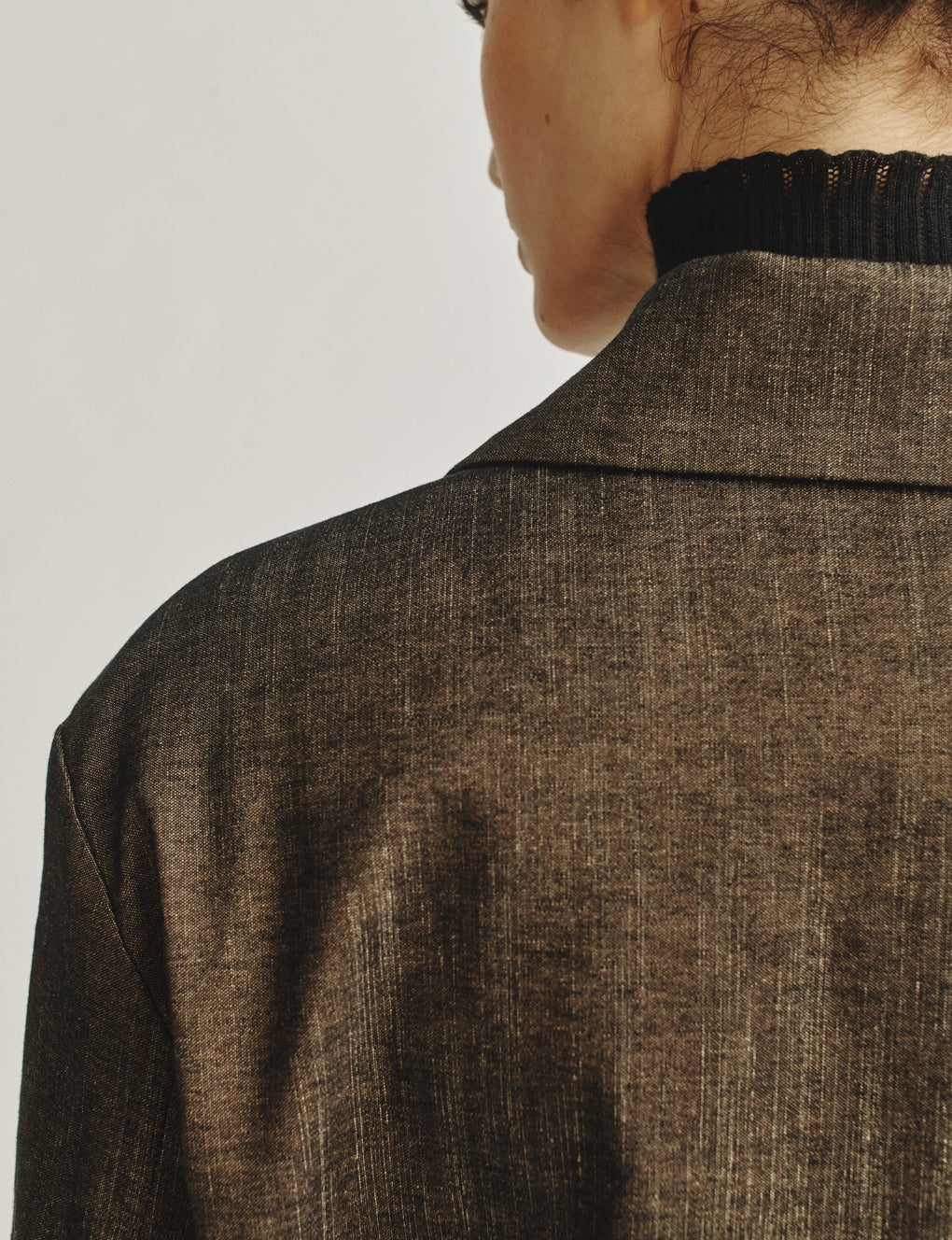 Womens | The Barrett Jacket in Striated Cotton | Oak