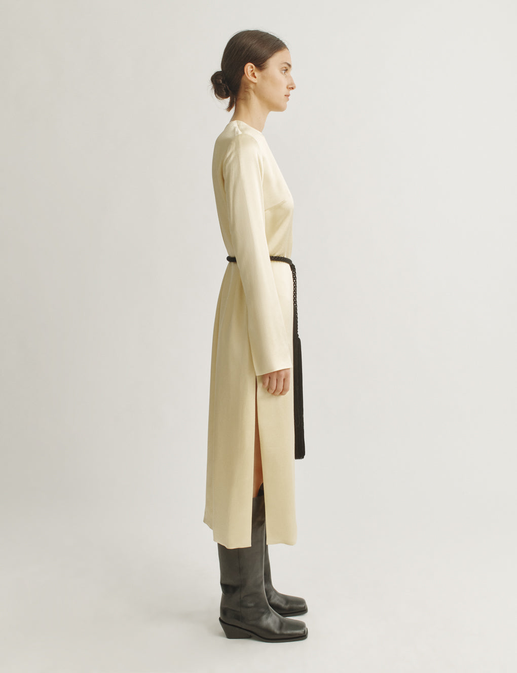Womens | The Malina Dress | Champagne