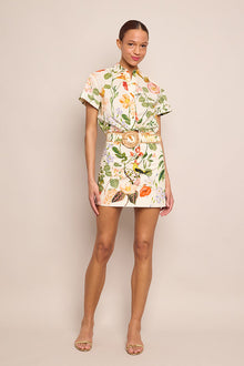 Blaze Mini Skirt | Nectar Egret