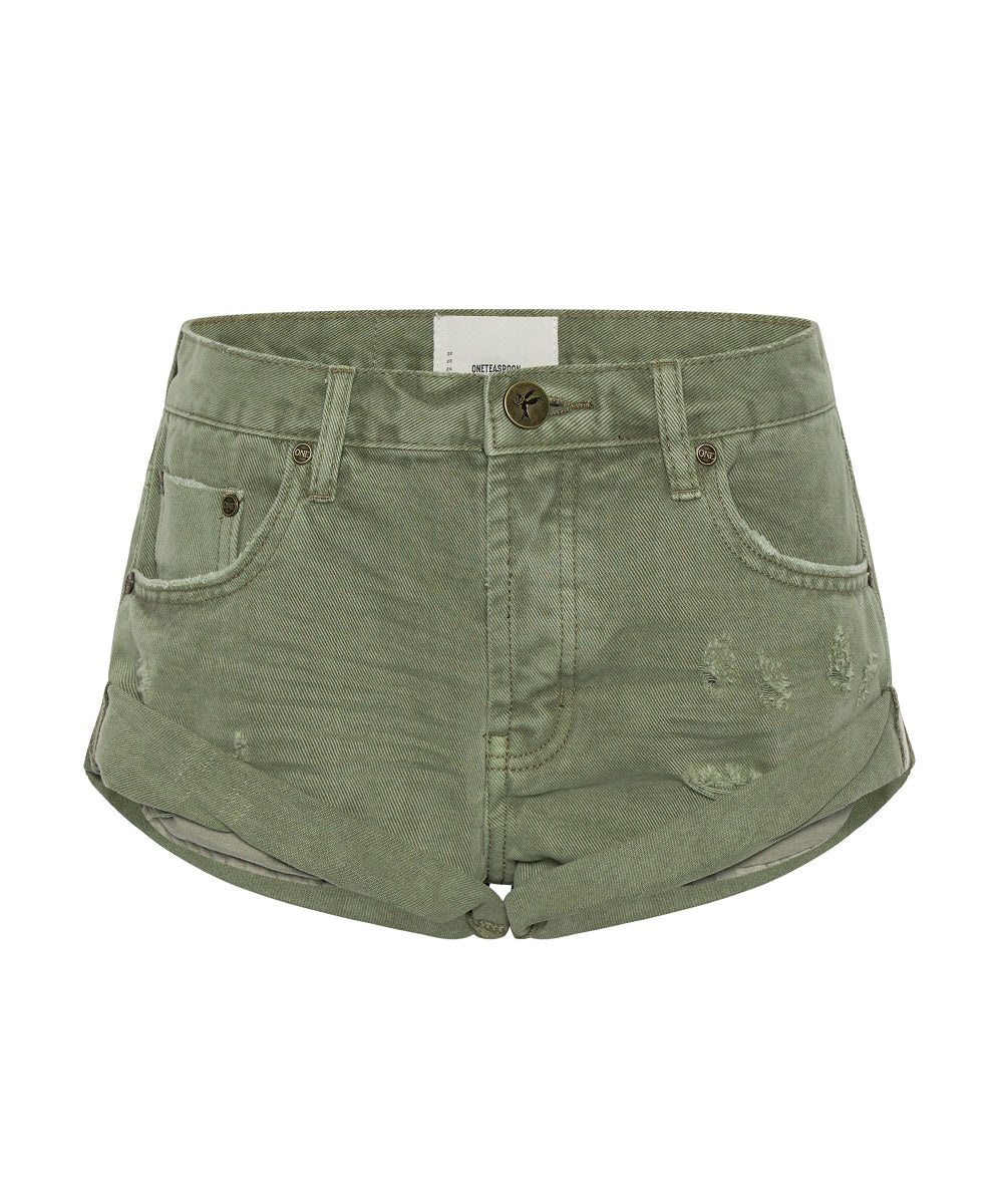 Bandits Low Waist Denim Shorts | Archived Super Khaki