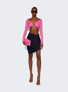 Women | Jacquemus | La Maille Pralu Cardigan Neon | Pink