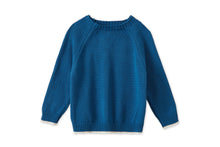 Unisex | Organic Cotton Nordic Knit Pullover | Fjord Blue