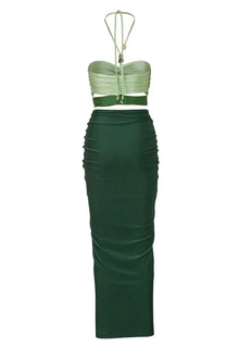 Dawn Maxi Dress | Moss Agate
