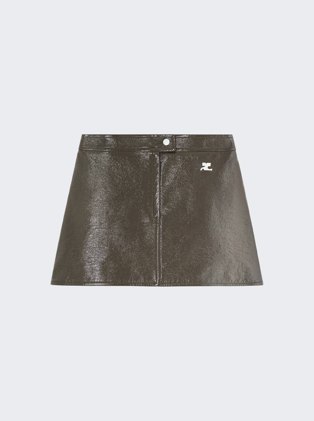 Women | Courrèges | Vinyle Reedition Skirt Camouflage | Green