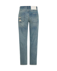 Truckers Mid Waist Straight Leg Denim Jeans | Federal