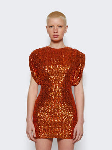 Women | The Attico | Annie Mini Dress | Orange