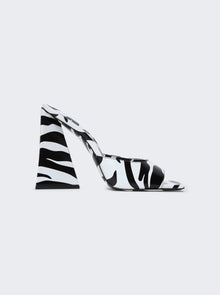 Women | The Attico | Devon Mule 115mm | White & Black