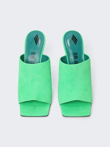 Women | The Attico | Cheope Mule 105mm | Fluorescent Green