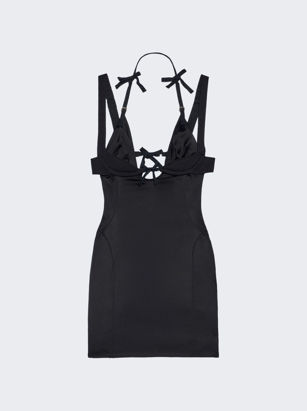 Women | Jacquemus | La Robe Ciceri Mini Dress | Black