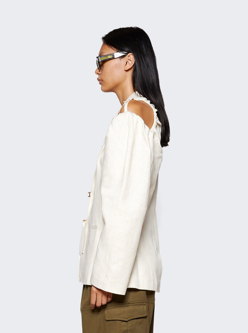 Women | Jacquemus | La Veste Galliga Blazer | Off White