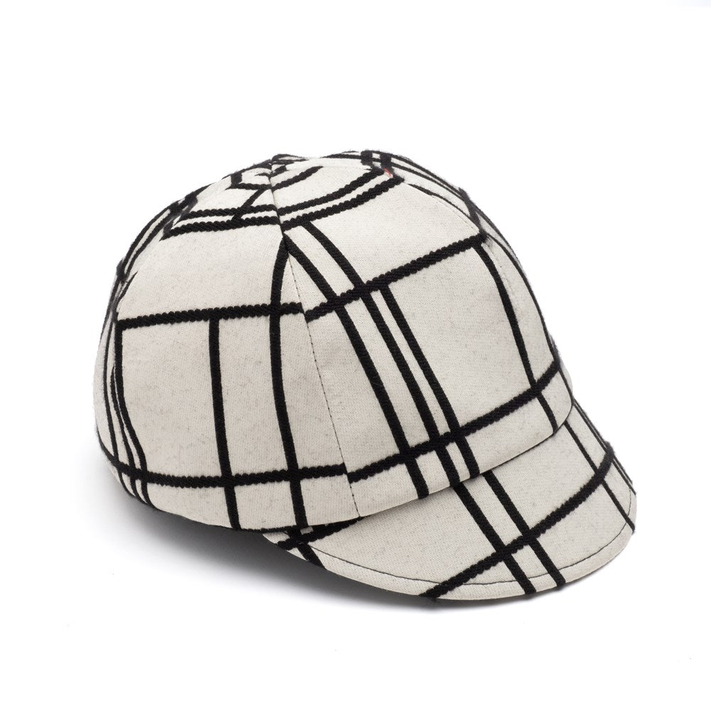 Maggie Cap | Ivory/Black