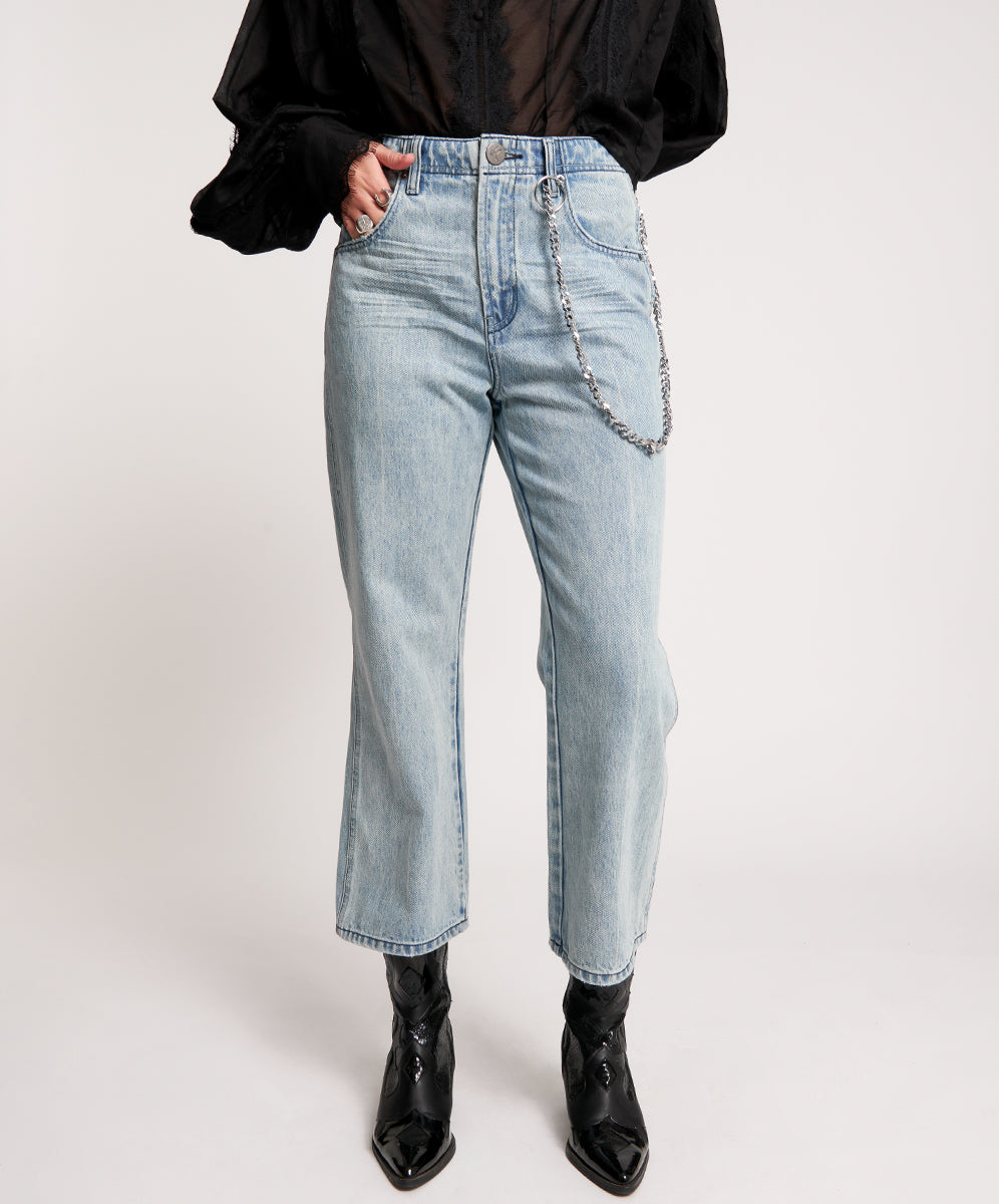 Nomad Mid Waist Vintage Fit Denim Jeans | Salty Dog