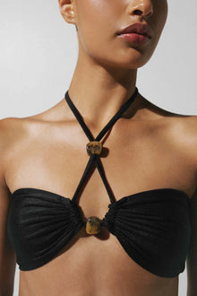 Wille Bikini Top | Black Panther