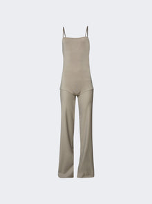 Christopher Esber | Talus Tailored Jumpsuit Taupe | Beige