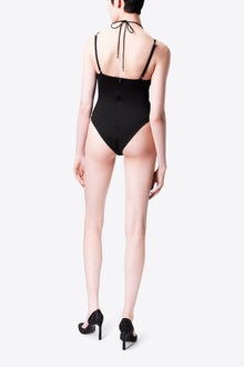 Star Cutout Bodysuit | Black