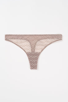 Electra Thong | Taupe