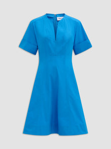 Sora Flared Dress | Blue Sea