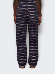 Dries Van Noten | Drawstring Pants | Navy
