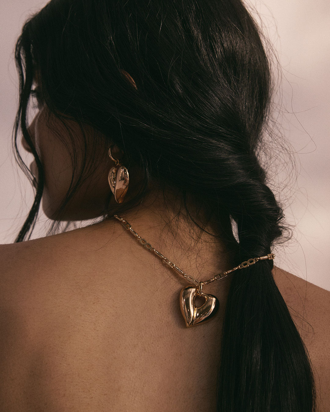 The Corazon Statement Necklace | Silver