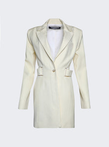 Women | Jacquemus | La Robe Bari Dress Pale | Yellow