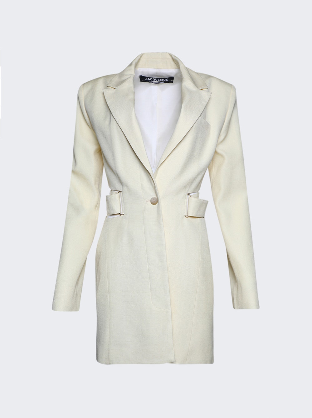 Women | Jacquemus | La Robe Bari Dress Pale | Yellow