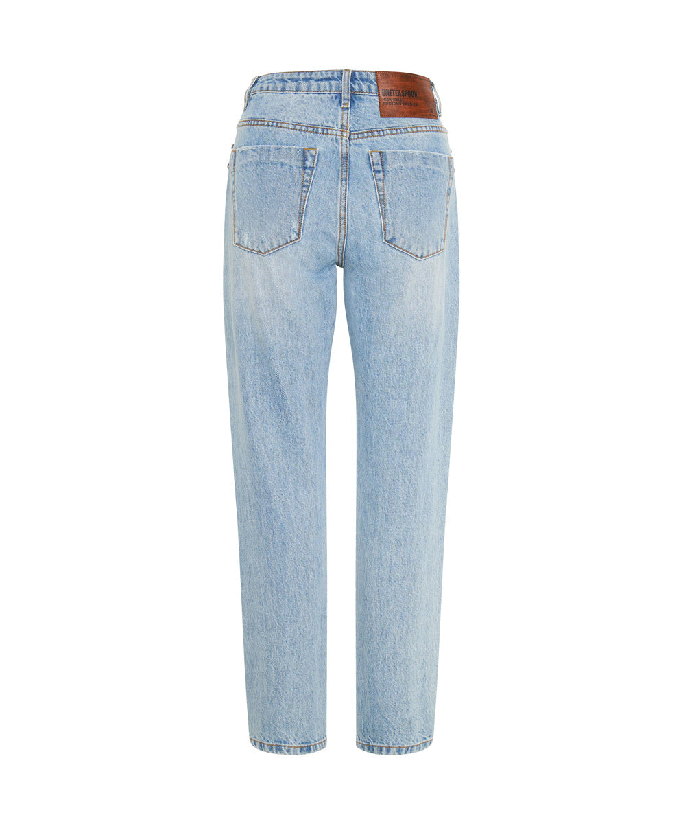 Awesome Baggies High Waist Straight Leg Denim Jeans | Ocean