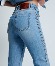 Awesome Baggies High Waist Straight Leg Denim Jeans | Ocean