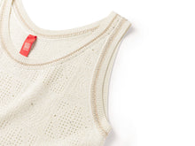 Mulberry Silk Openwork Vest Camisole | Beige