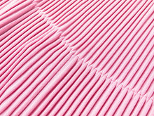 Textured Short-Sleeve Knit Sweater | Pink
