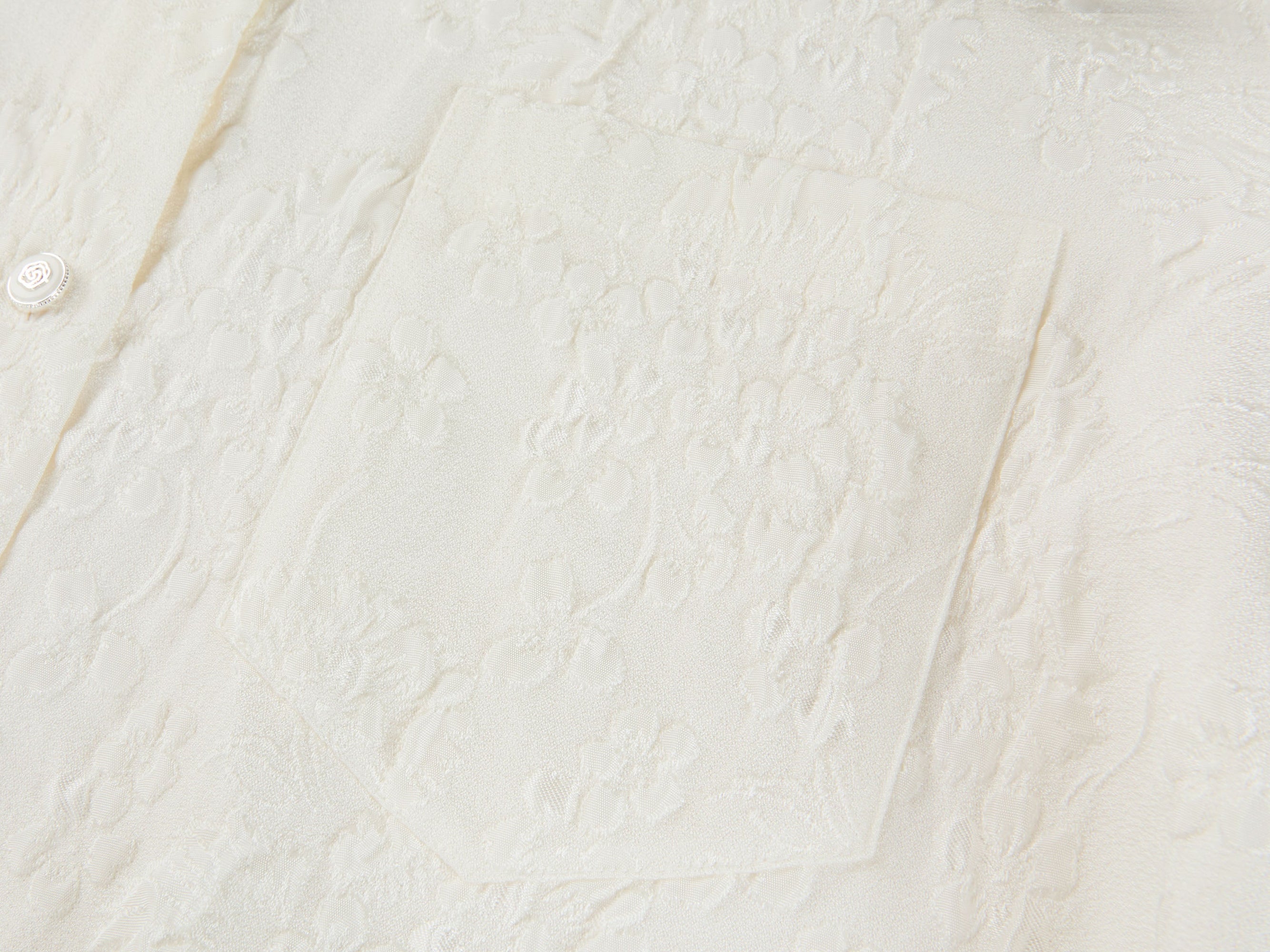 Acetate Coat | White