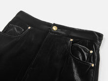 Mulberry Silk Skirt | Black