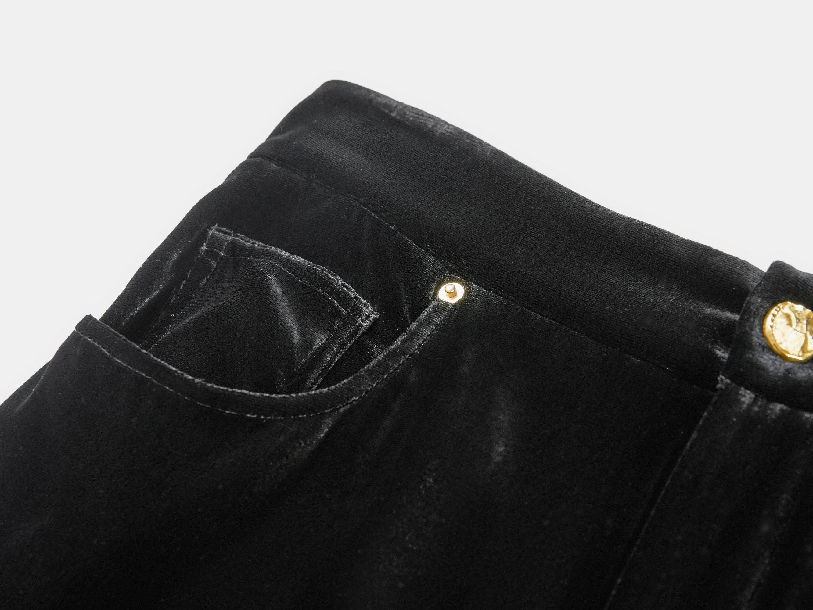 Mulberry Silk Skirt | Black