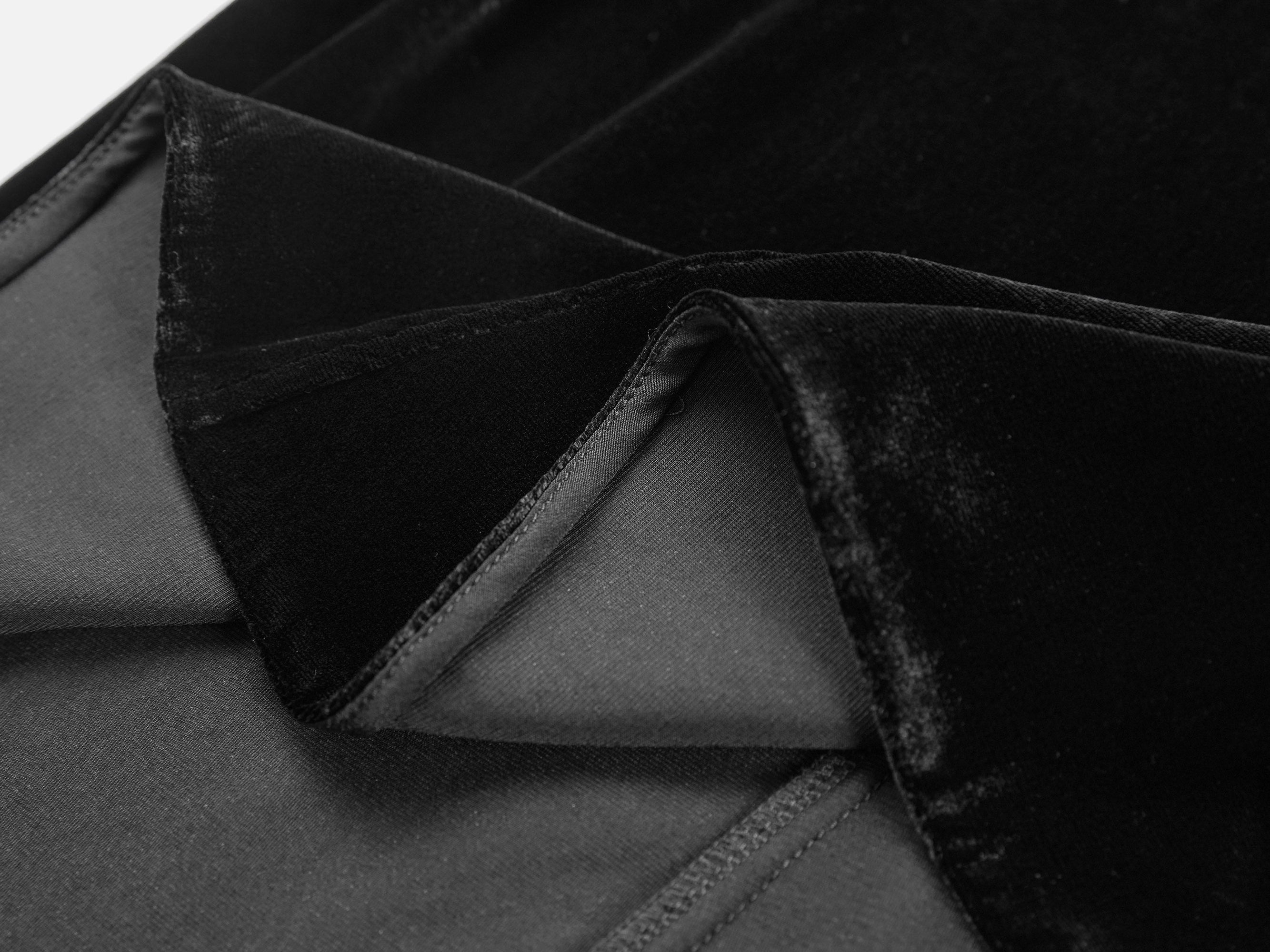 Mulberry Silk Skirt | Black