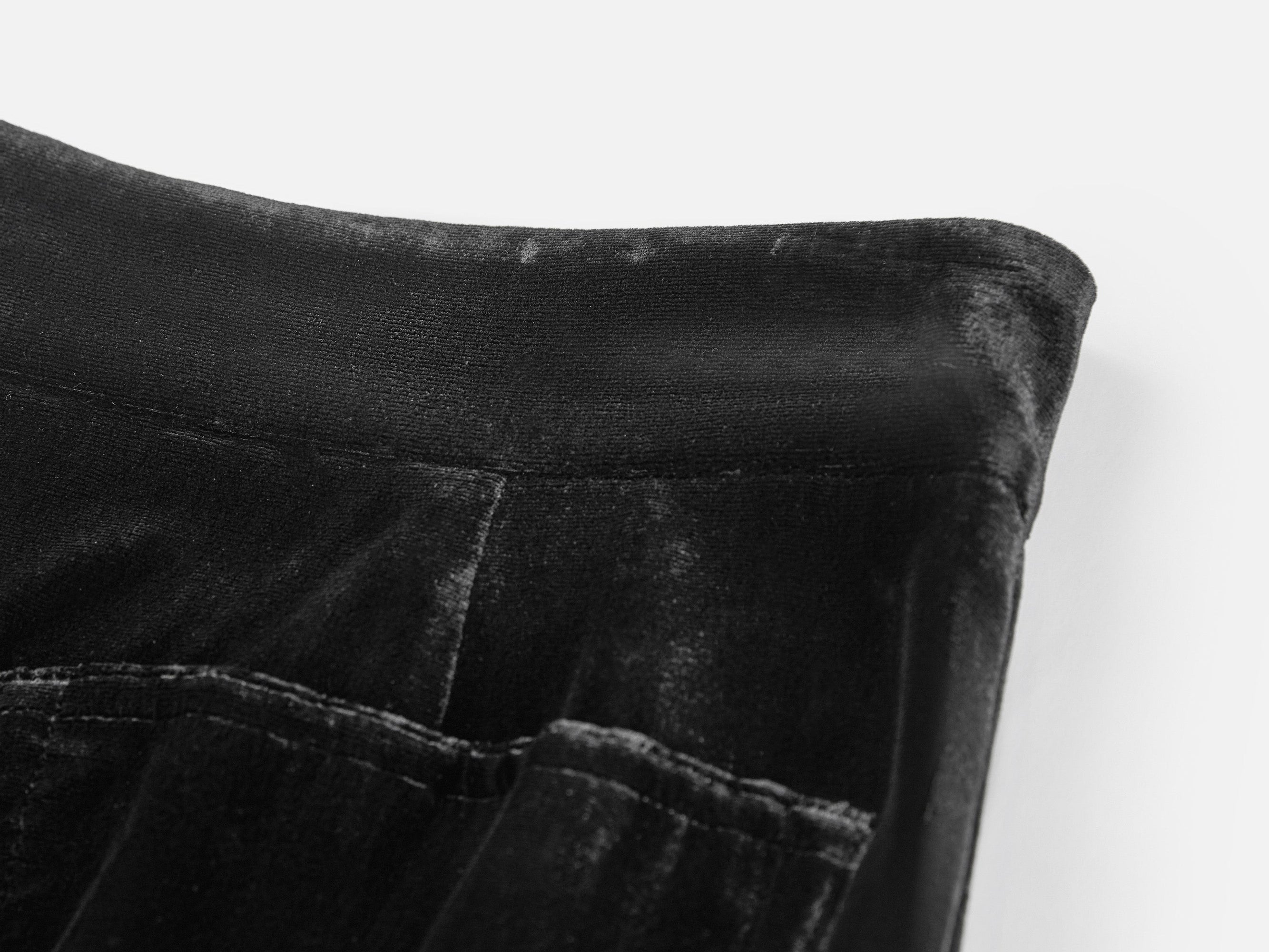 Mulberry Silk Skirt | Black