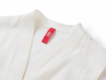Mulberry Silk Sleeveless Shirt | White