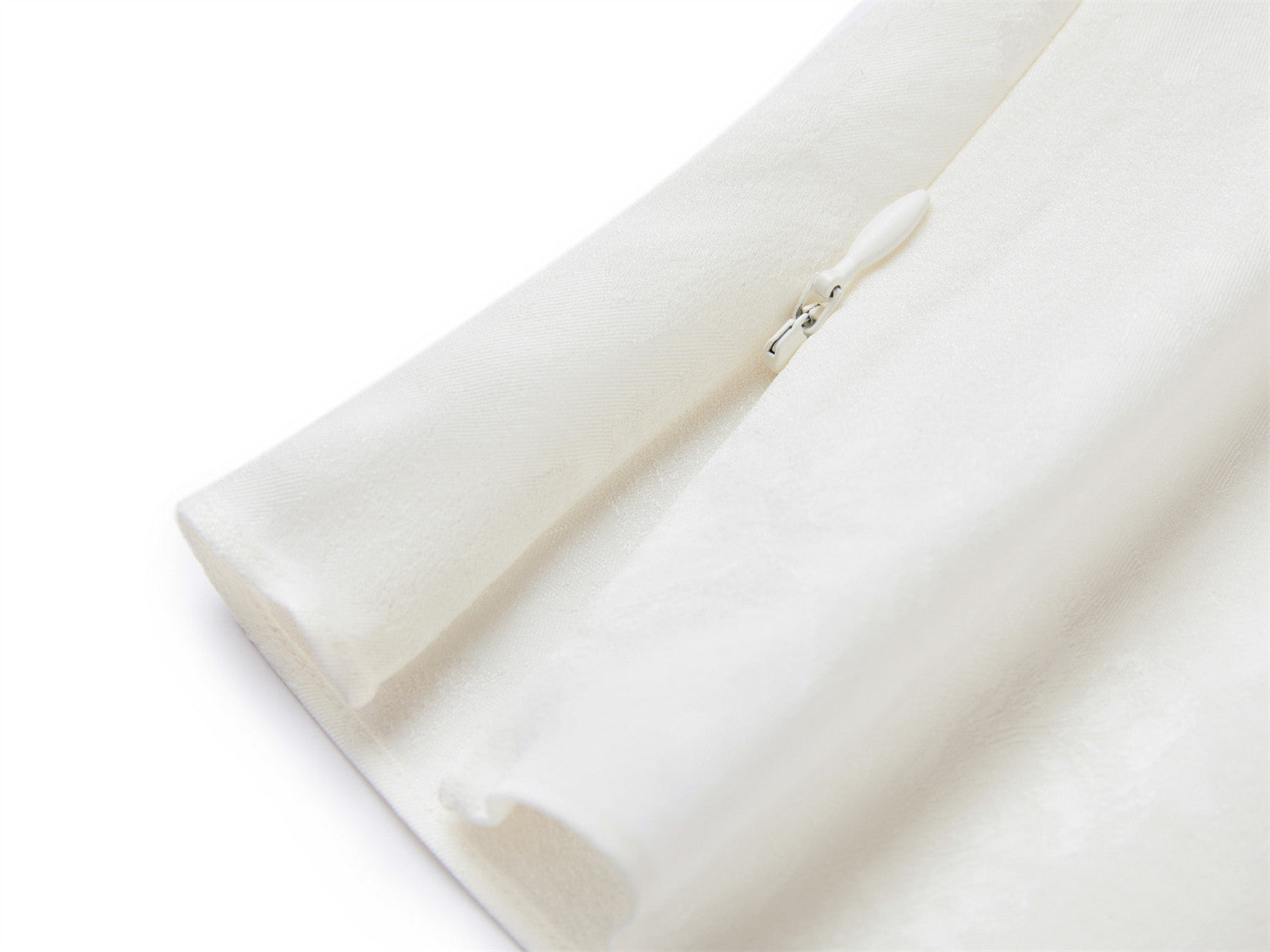 Mulberry Silk Sleeveless Shirt | White