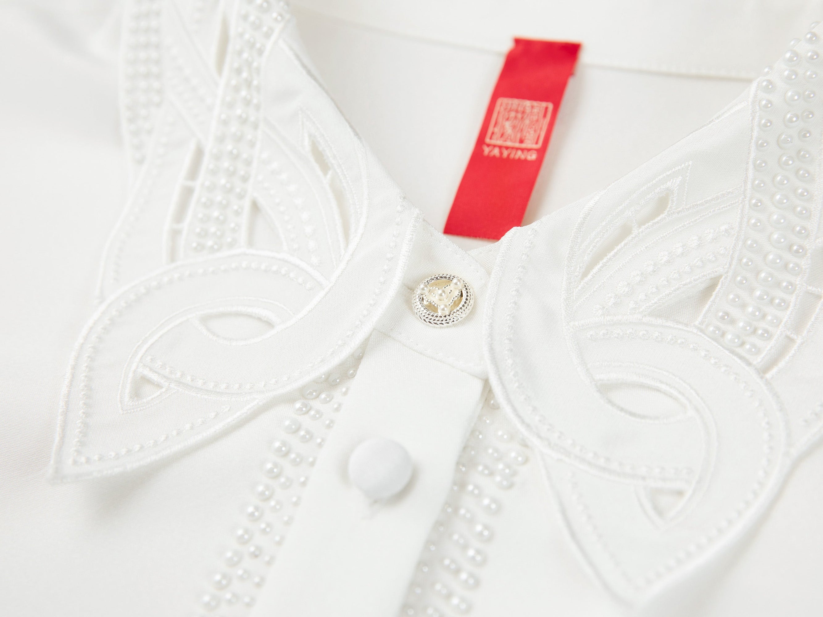 Classic Silk Shirt | White