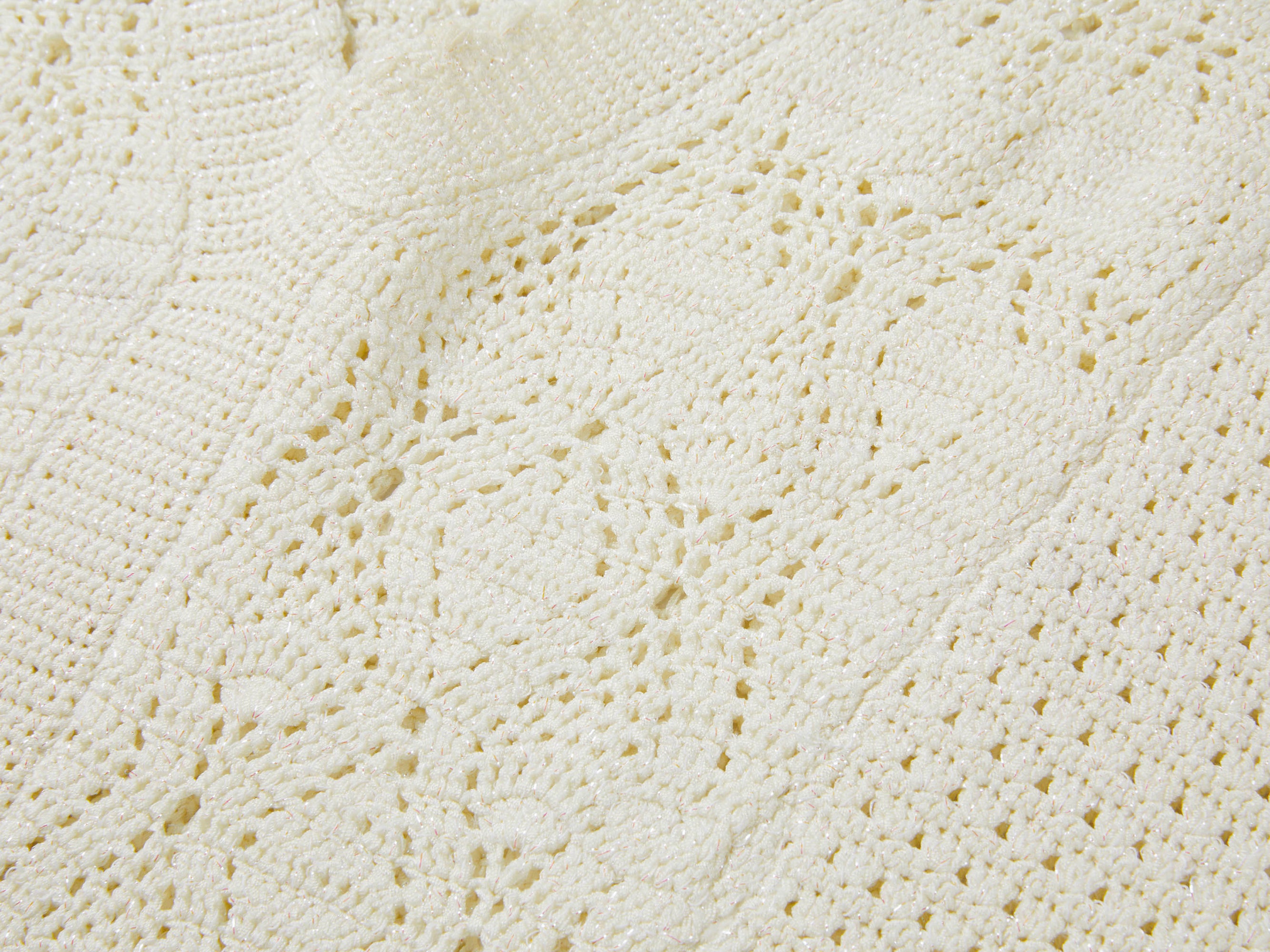 Textured Knit Top | White