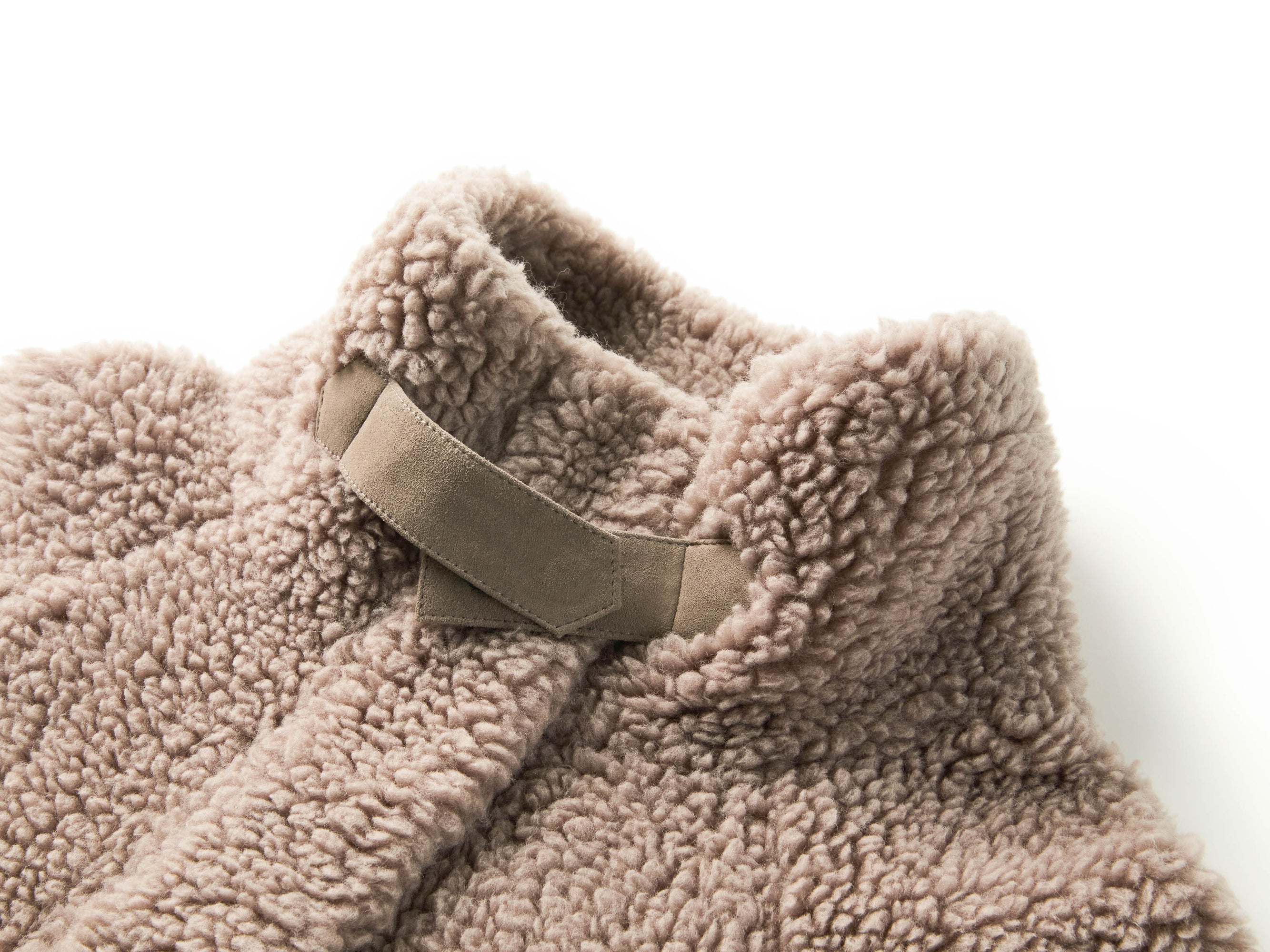 Wool Stand Collar Elegant Coat | Grey