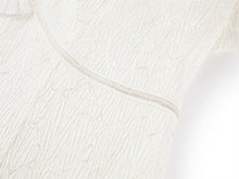 Pleated Lace Dress | Beige