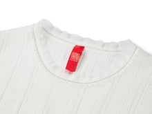 Mulberry Silk Sleeveless Knit Cardigan | White