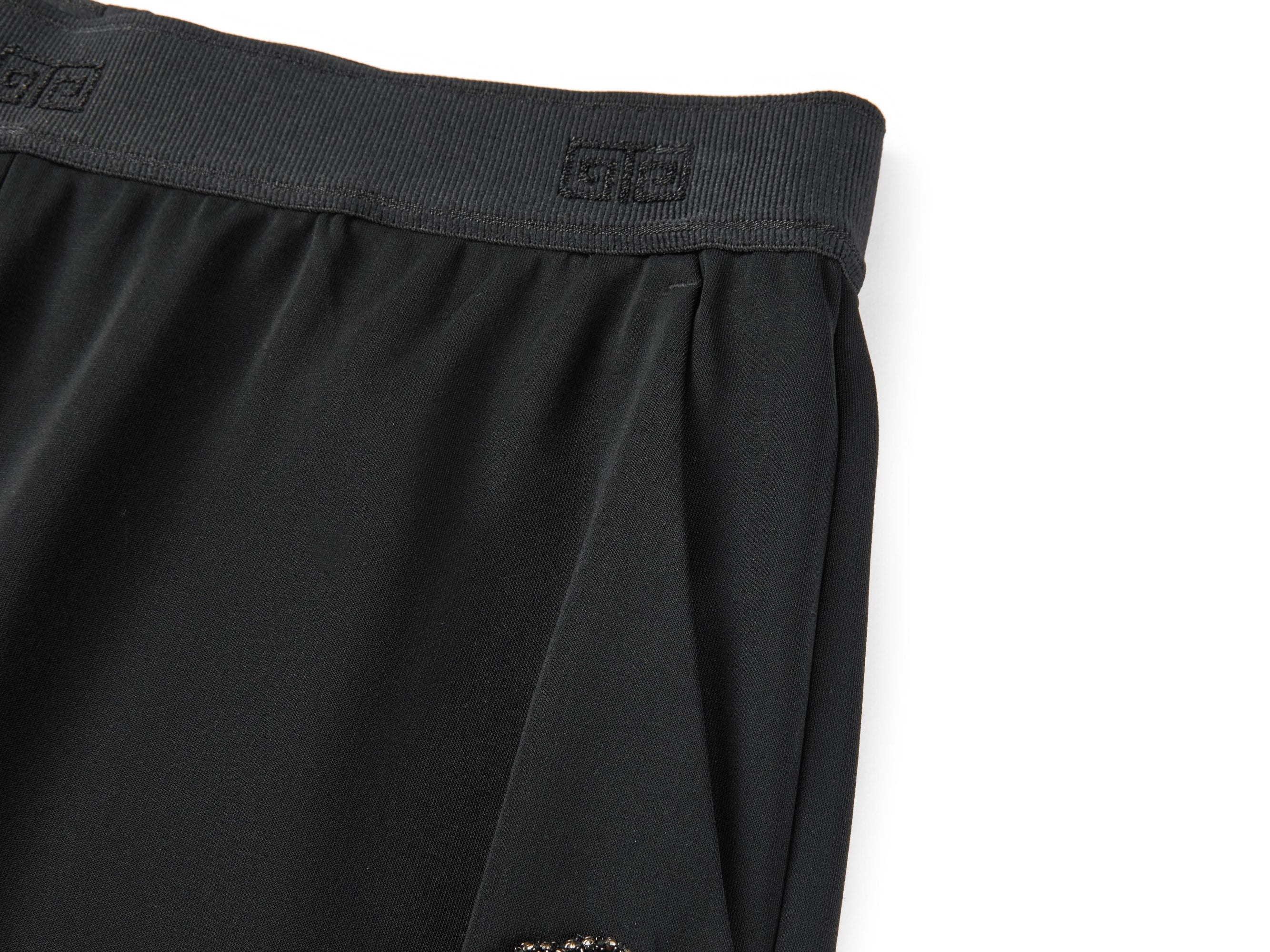 wide-leg trousers | Black