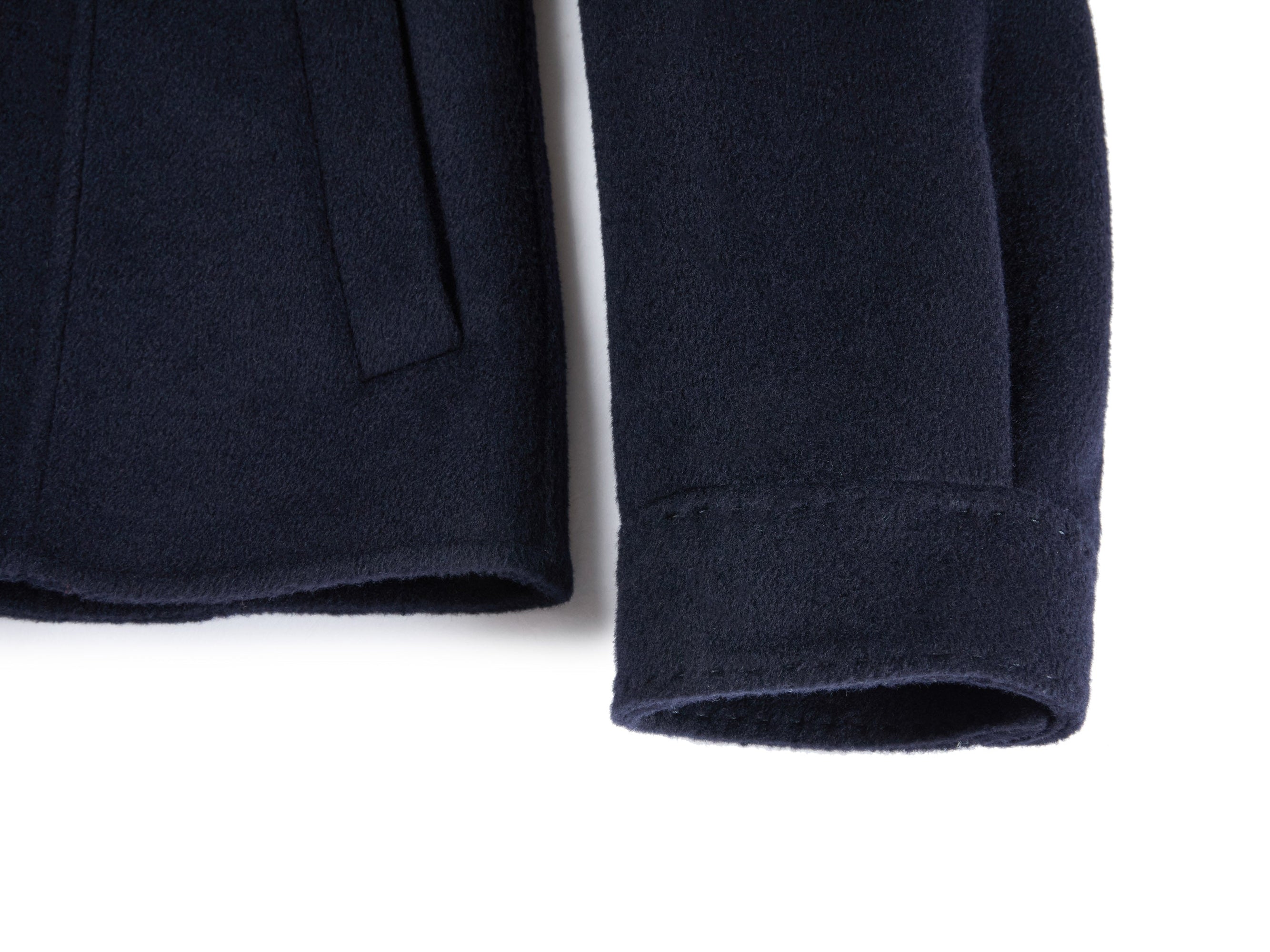 Wool Cashmere Coat | Navy