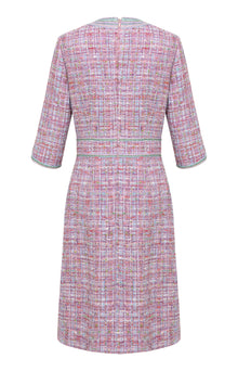 Tweed Dress | Purple