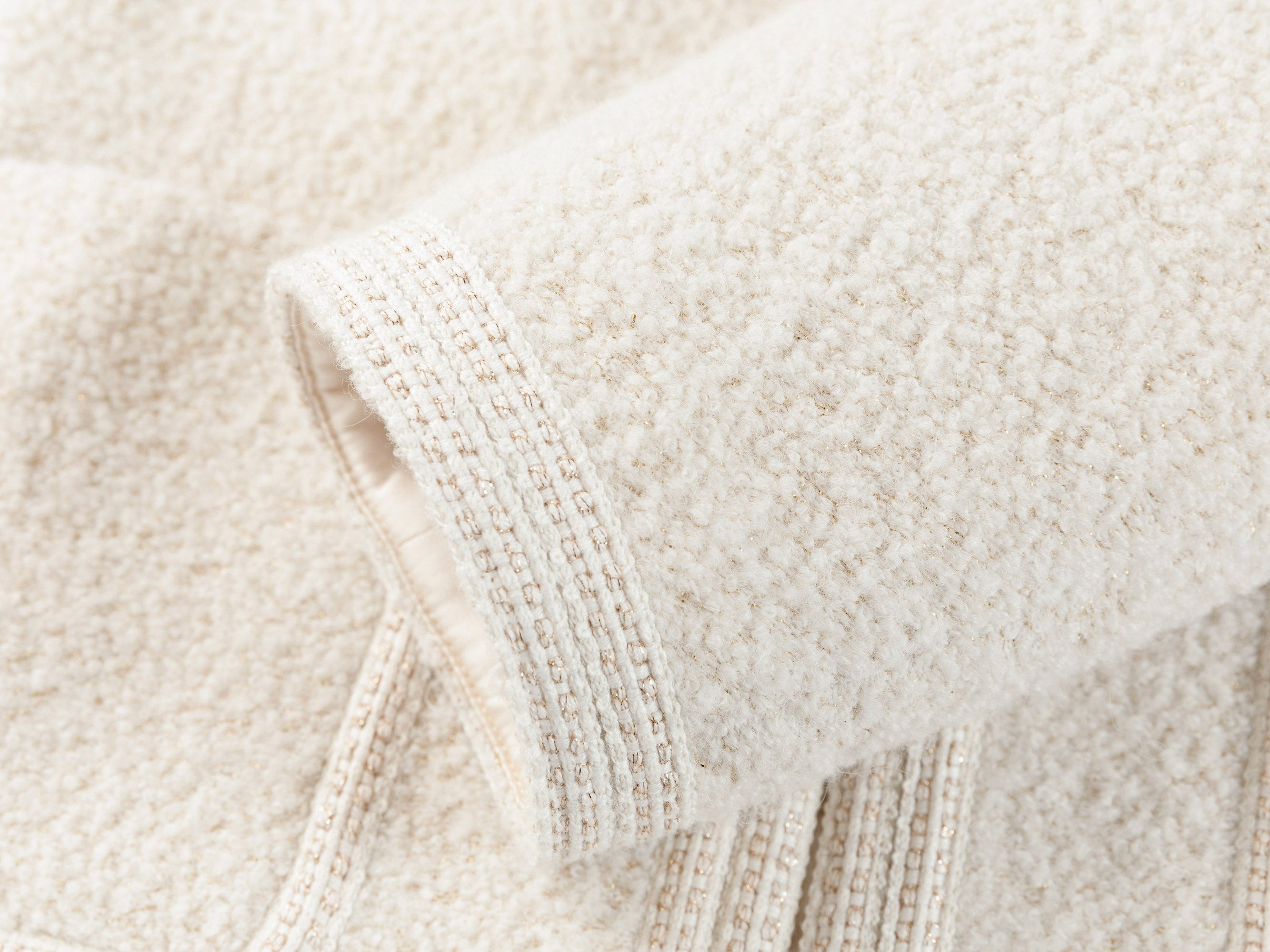 Textured Jacket | Beige