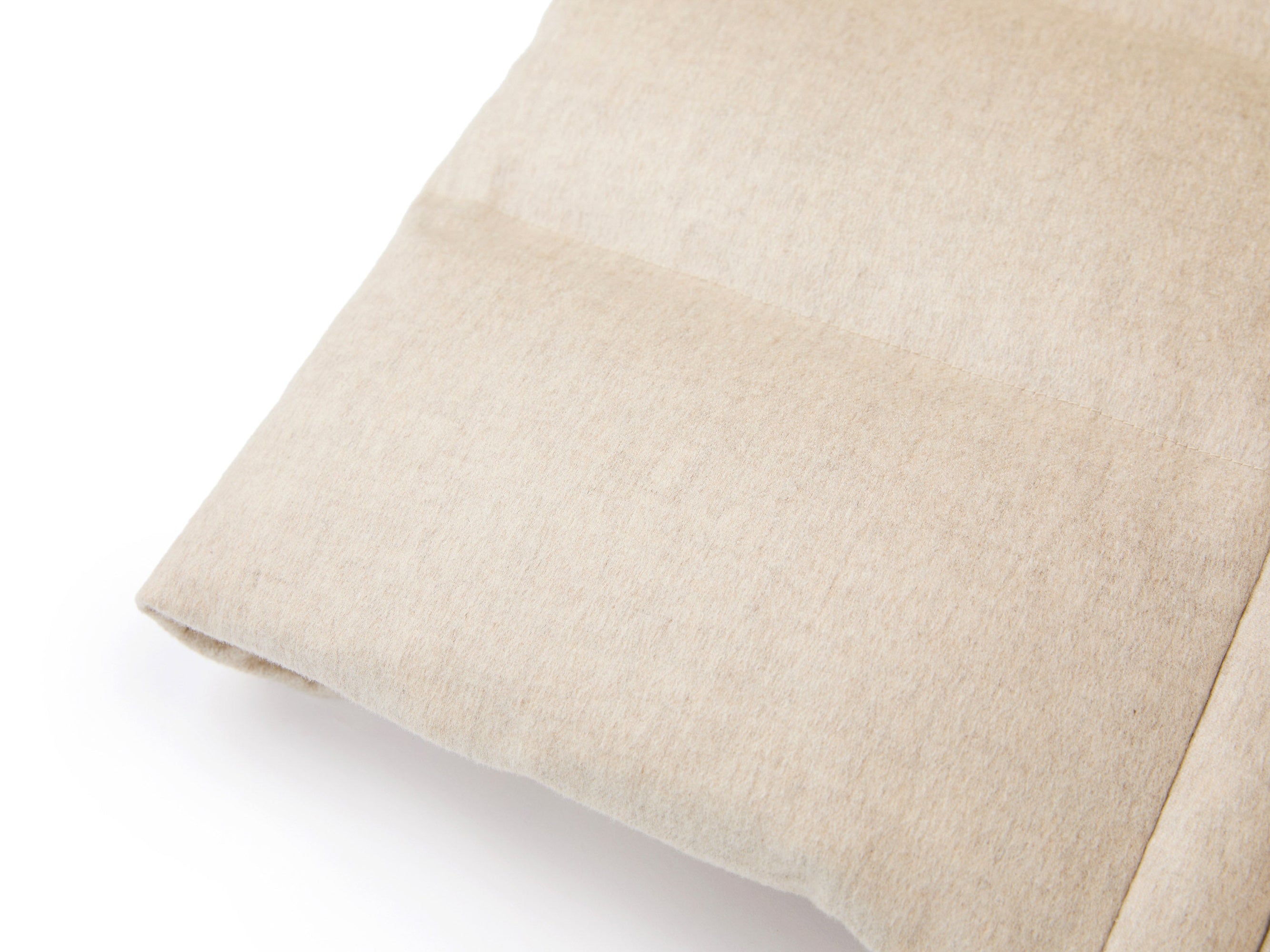 Cashmere Goose Down Long Jacket | Beige