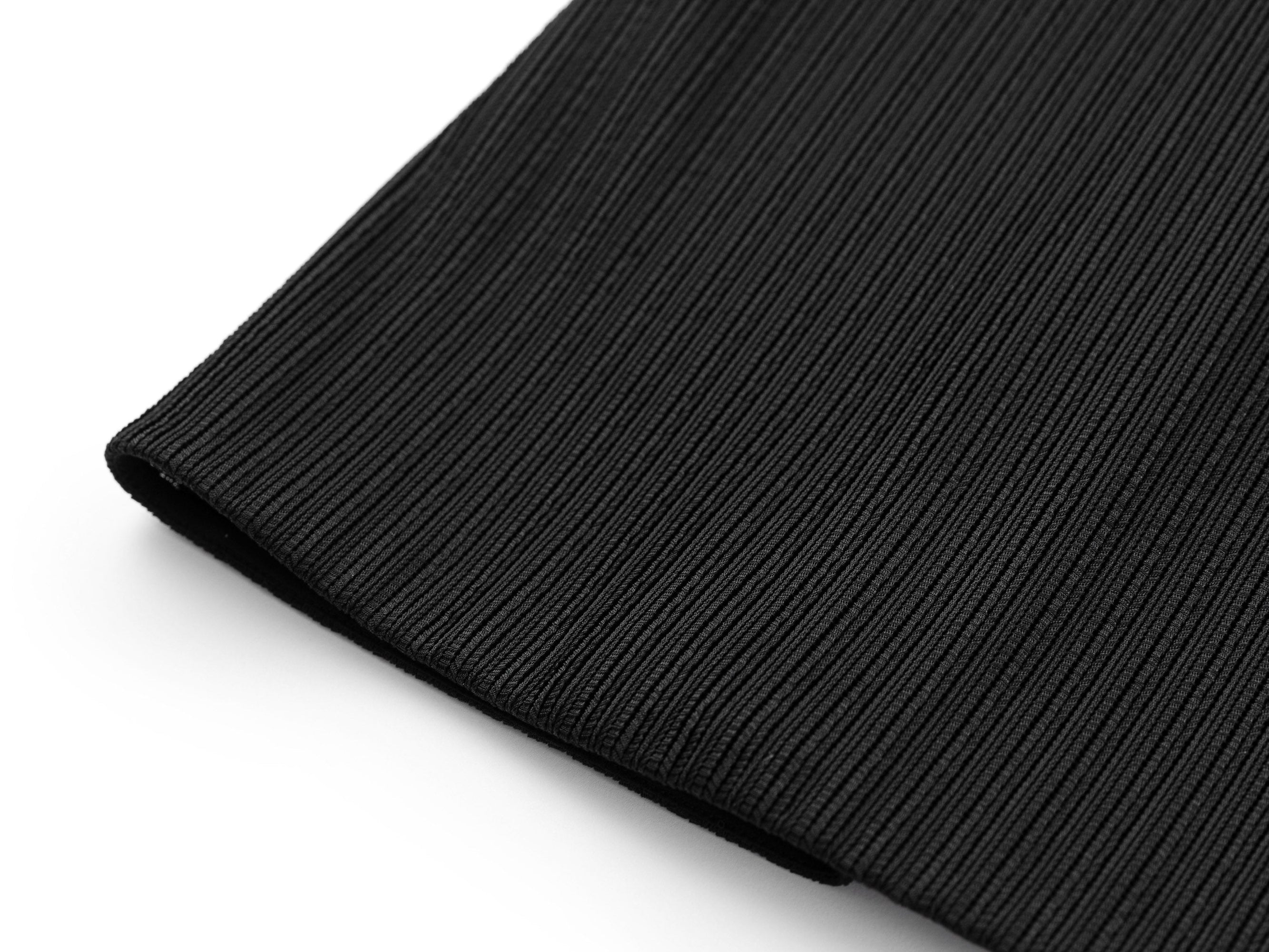 Round Neck Sleeveless Elegant Waist-Defining Dress | Black