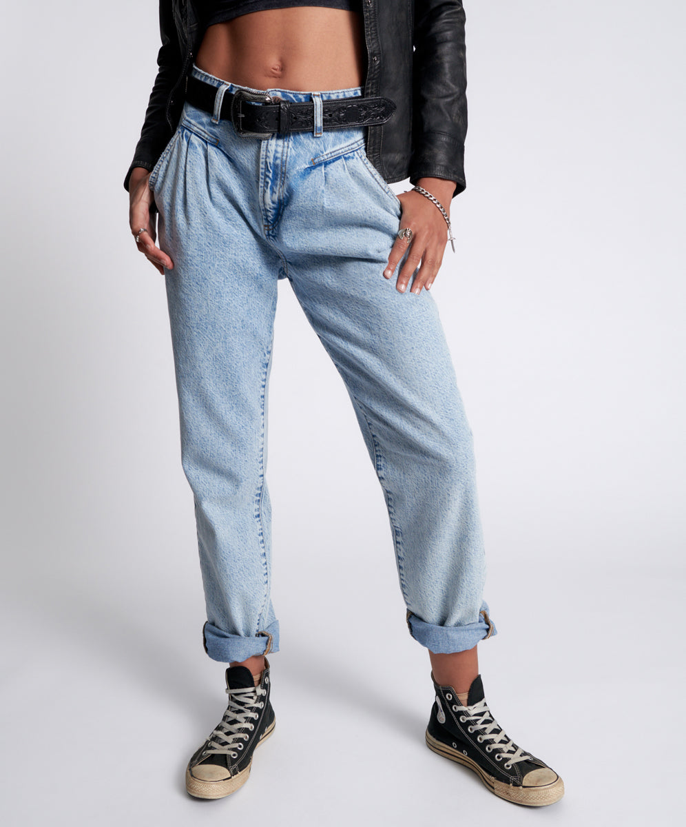 Streetwalkers High Waist 80S Fit Denim Jeans | Kansas Acid